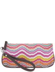 Wave print wristlet by Lane Bryant
