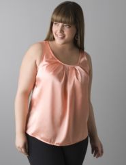 Charmeuse tank by Qristyl Frazier Designs