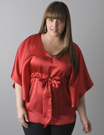 Flutter sleeve kimono top by Qristyl Frazier Designs