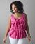Ruffle front tank  by Lane Bryant