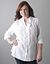 Roll sleeve ruffle blouse by Lane Bryant