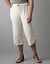 Linen cargo capri by Lane Bryant