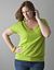 Band bottom V-neck top by Lane Bryant