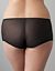 Polka dot & lace boyshort by Cacique