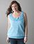 Ruffled band bottom tank by Lane Bryant
