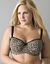 Animal print balconette bra by Cacique