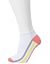 Striped sole low cut sock 3-pack by Lane Bryant