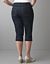 Denim capri with Tighter Tummy Technology