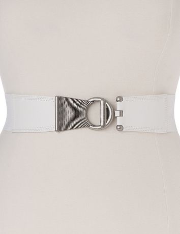 Plus size Sling buckle stretch belt by Lane Bryant
