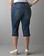 Denim capri with Tighter Tummy Technology