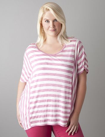 Striped dolman top by Seven7
