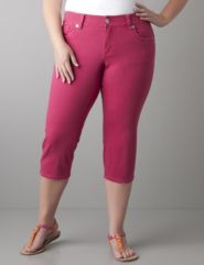 Colored denim crop by Seven7