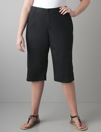 Womens plus size Pedal pushers by Lane Bryant