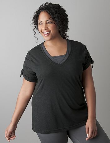 Tank and tee combo by Reebok