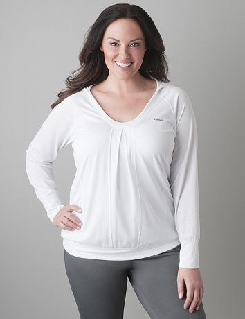 Activewear pullover hoodie by Reebok