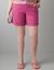 Colored denim short by Lane Bryant