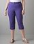 Colored denim crop by Lane Bryant