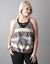 Tribal print halter top by Lane Bryant