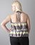 Tribal print halter top by Lane Bryant