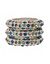 Stackable rhinestone ring set by Lane Bryant