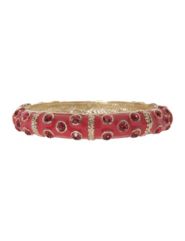Enamel hinged bracelet by Lane Bryant