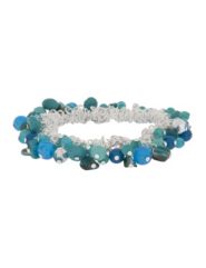 Shell bead shaker bracelet by Lane Bryant