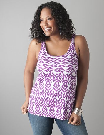 Tribal muscle tank by Lane Bryant