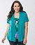 Smocked back over piece by Lane Bryant