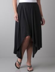 Drape front skirt by Lane Bryant