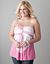 Tie dye tube top by Lane Bryant