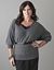 Plus Size V-neck Dolman Sweater by Lane Bryant