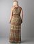 Tribal print maxi dress