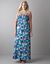 Splatter print maxi tube dress by Lane Bryant