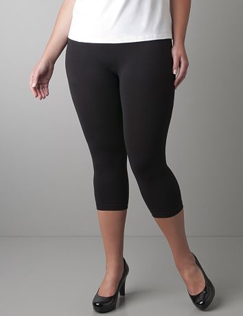 Plus size Control top capri legging by Lane Bryant