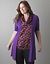 Short sleeve long cardigan by Lane Bryant
