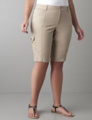 Slim fit bermuda short