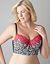 Animal print longline demi bra by Cacique