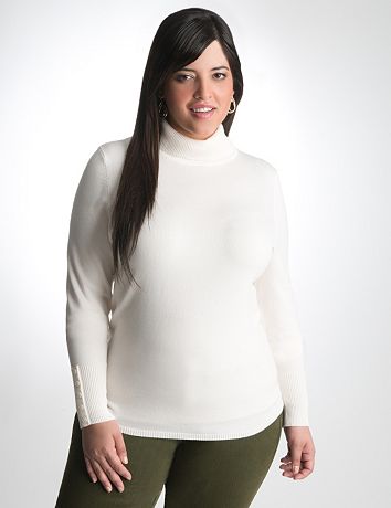 Full Figure Turtleneck Sweater by Lane Bryant