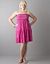 Stitch accent smocked tube dress by Lane Bryant