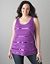 Sequin pintuck tank by Lane Bryant