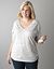 Shirred side dolman top by Lane Bryant