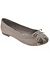 Snake toe ballet flat by Lane Bryant