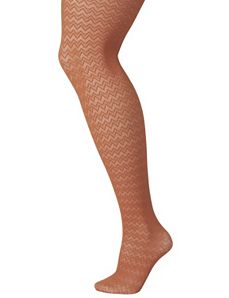 Zig zag wave tights by Lane Bryant