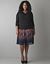 Draped neck top by Lane Bryant
