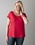 Embellished epaulet tee by Lane Bryant