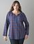Plaid tunic by Lane Bryant