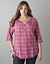 Plaid tunic by Lane Bryant
