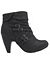 Multi buckle ankle boot by Lane Bryant