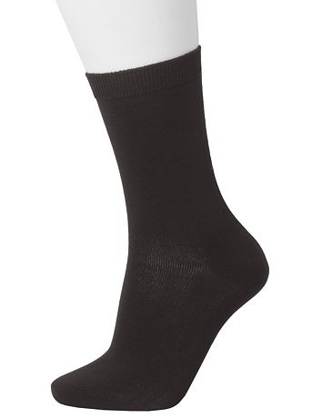 Bamboo crew sock 2 pack by Lane Bryant