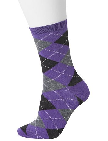 Argyle crew sock duo by Lane Bryant